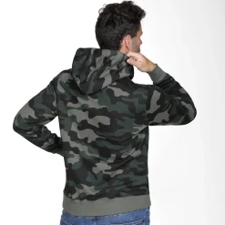 Shop Advantage Logo Hoody Men - Khaki, Olive Hoodies & Sweaters