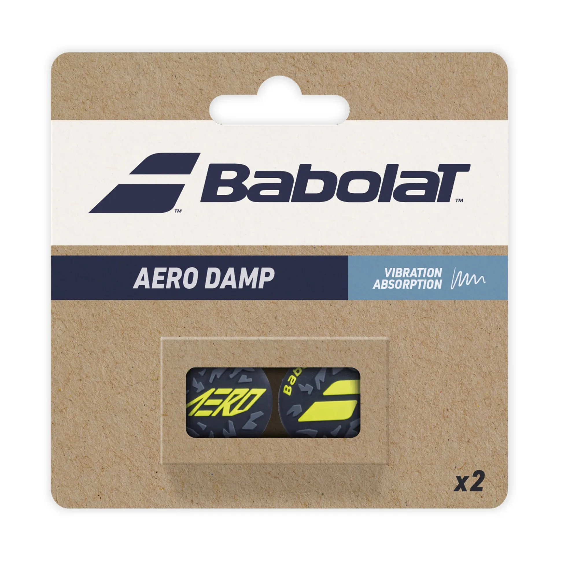 Flash Sale Aero Dampener 2 Pack - Black Racket Accessories