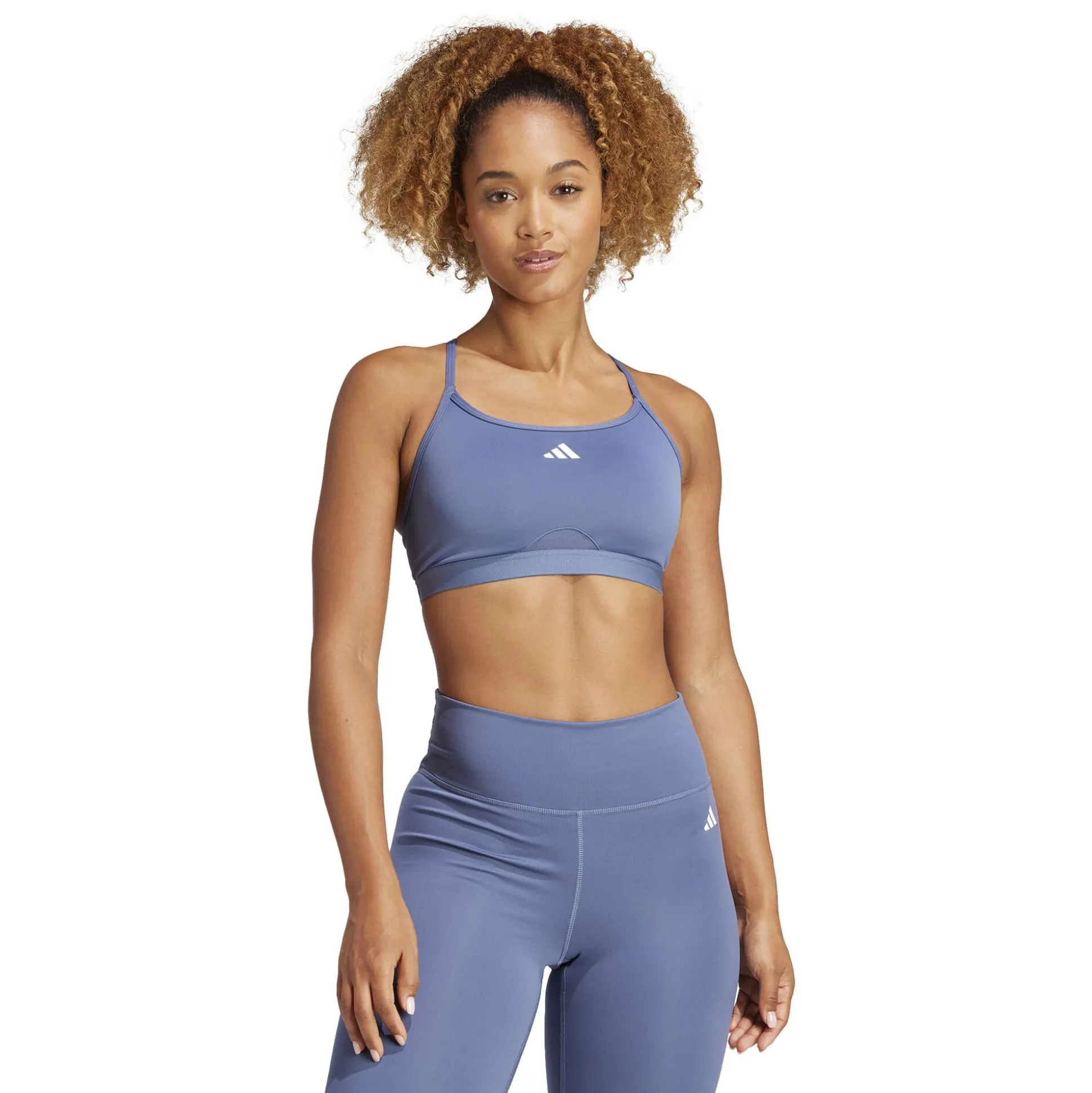 Fashion Aeroimpact Low-Support Sports Bras Women - Blue Grey Sports Bras