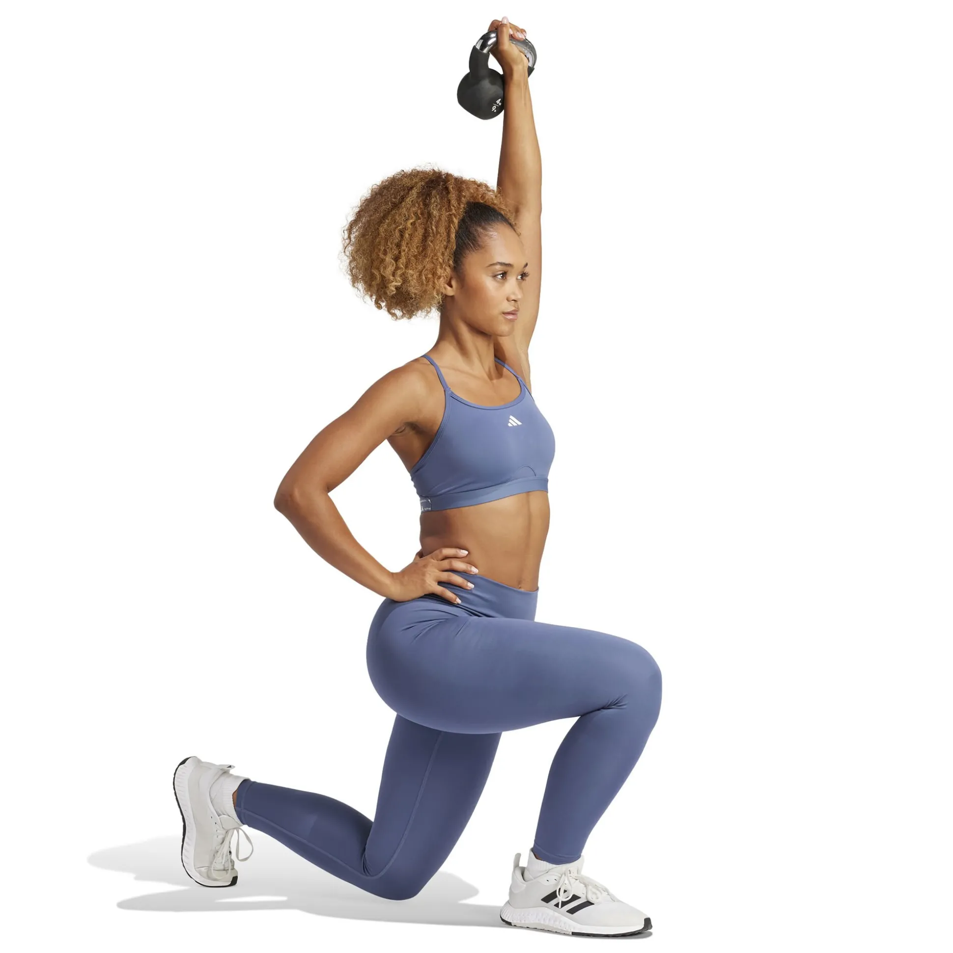 Fashion Aeroimpact Low-Support Sports Bras Women - Blue Grey Sports Bras