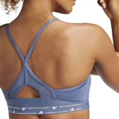 Fashion Aeroimpact Low-Support Sports Bras Women - Blue Grey Sports Bras