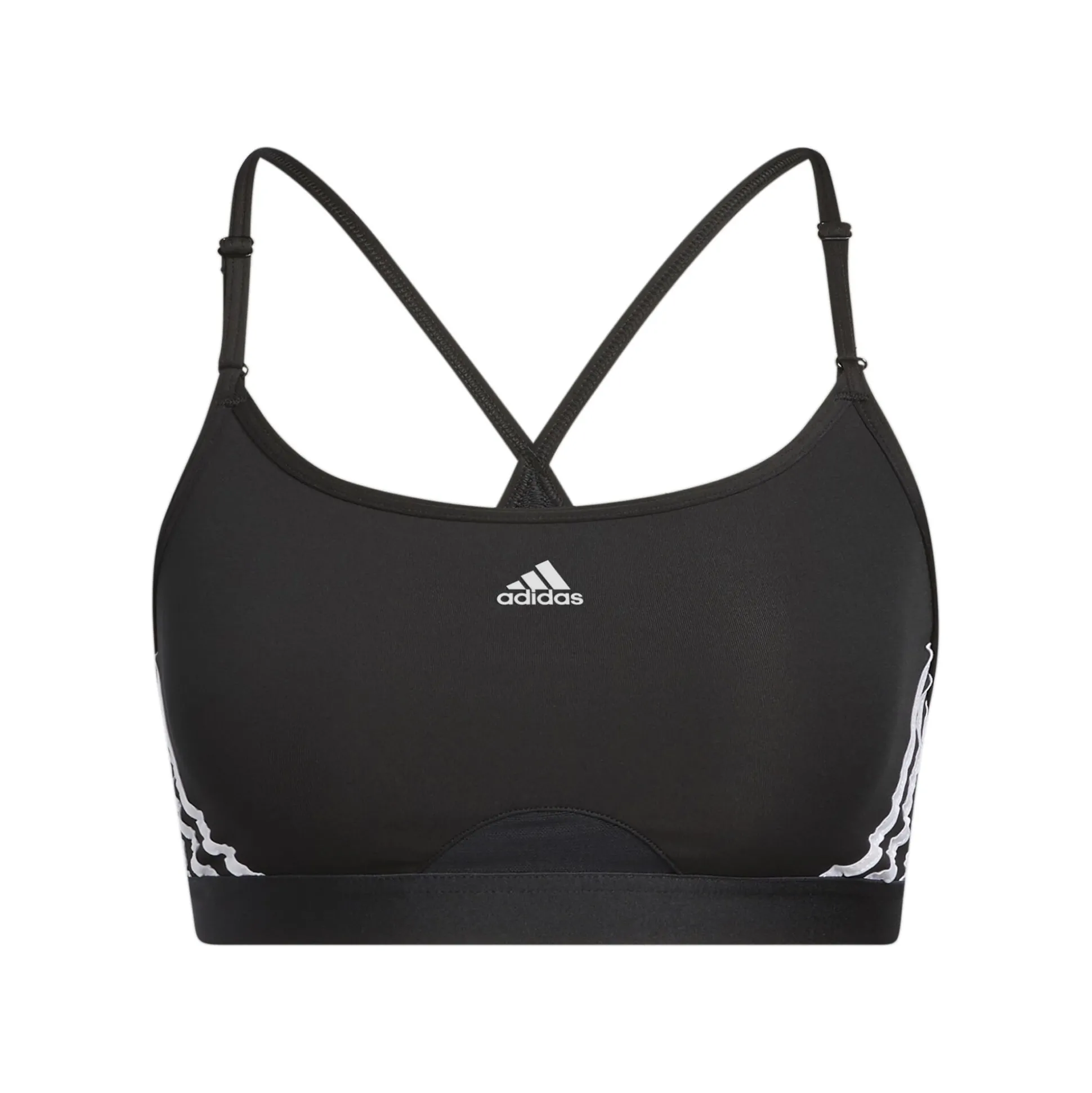 Cheap Aeroreact Low-Support 3 Stripes Sports Bras Women - Sports Bras|Underwear