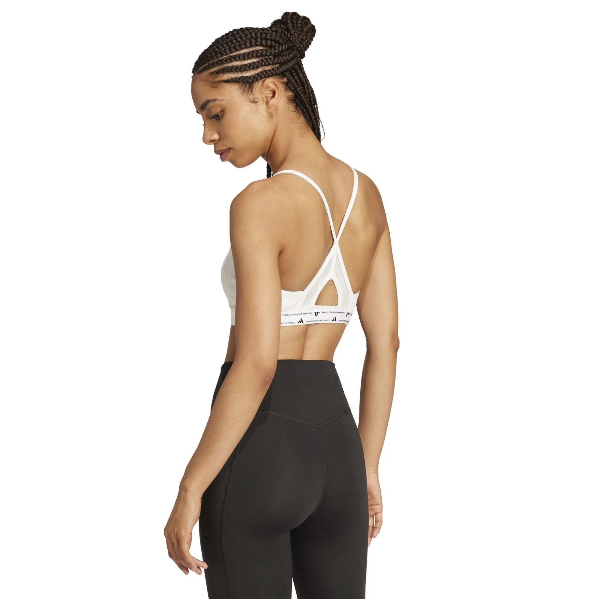 Fashion Aeroreact Training 3 Stripes Sports Bras Women - Sports Bras|Underwear