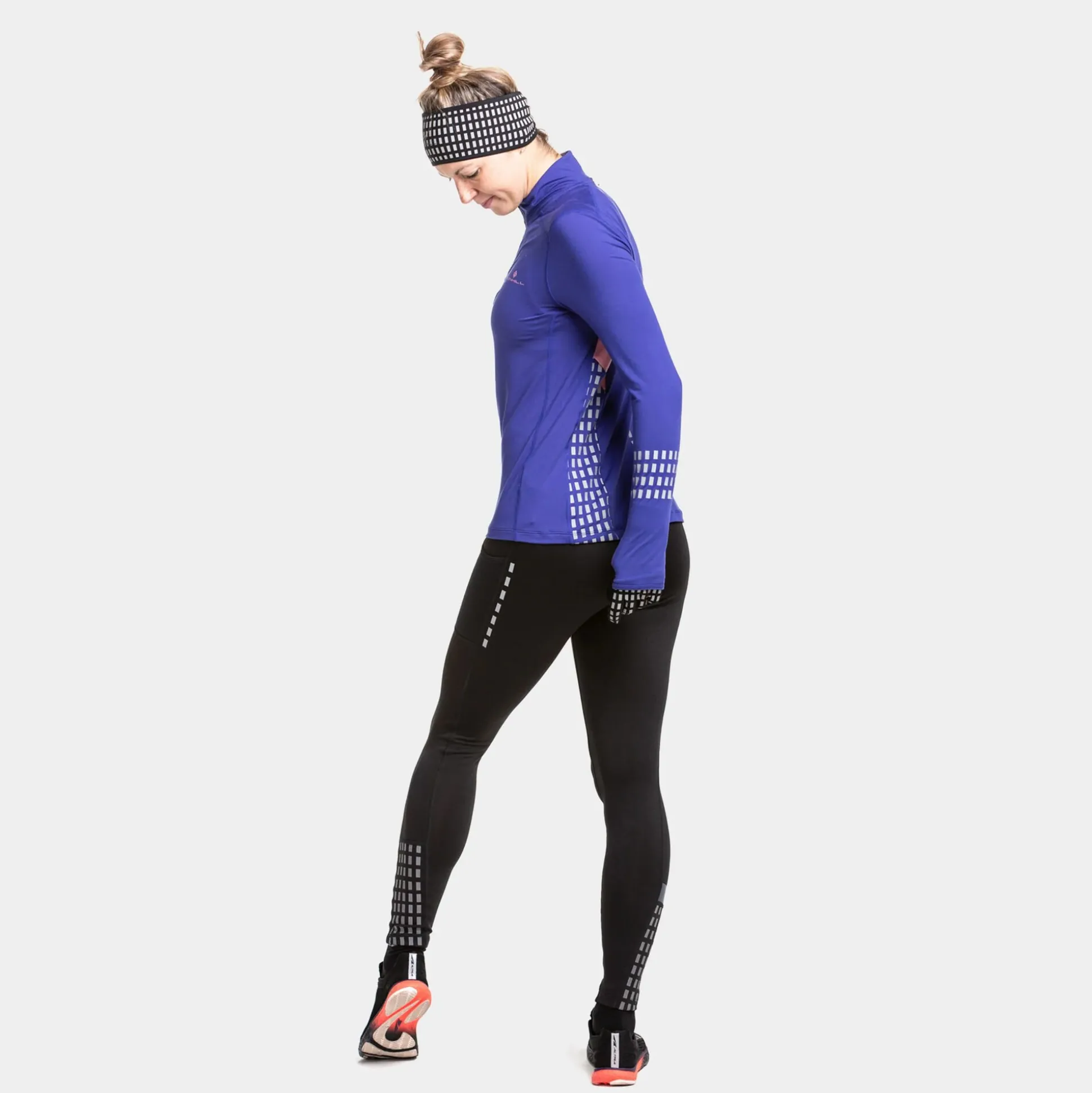 Cheap Afterhours Headband - Black, Silver Accessories|Running Clothing