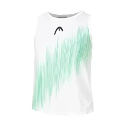 Best Sale Agility Tank Top Girls - White, Turquoise Tops