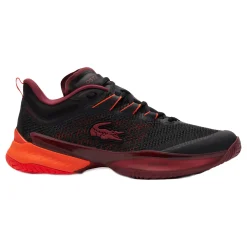Store AG-LT Ultra Clay Court Shoe Men - Black, Dark Red Clay Court Shoes