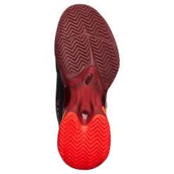 Store AG-LT Ultra Clay Court Shoe Men - Black, Dark Red Clay Court Shoes