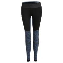 Fashion Agravic Tight Women - Grey, Blue Pants|Running Clothing