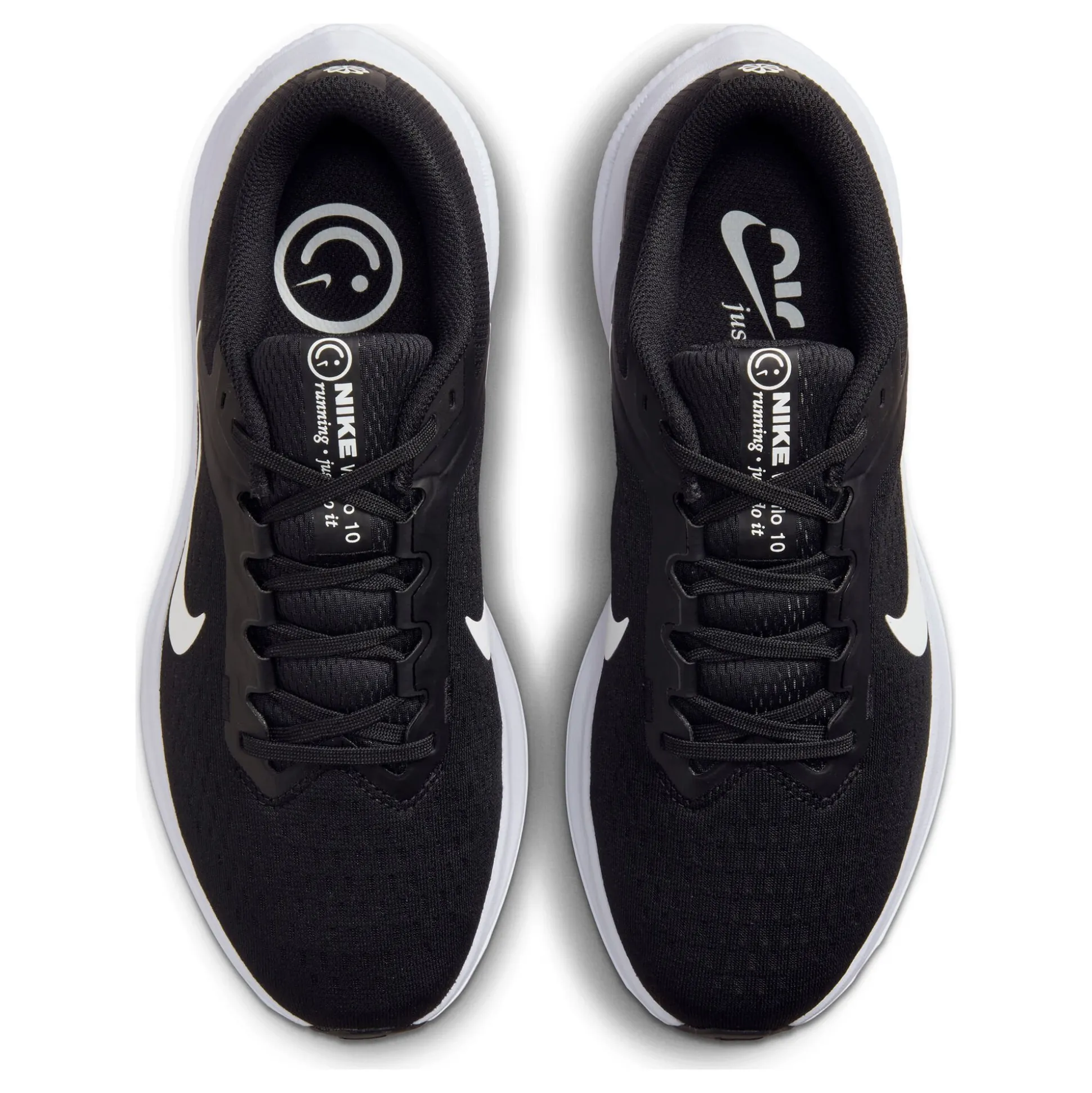 Shop Air Winflo 10 Neutral Running Shoe Women - Black, White Running Shoes