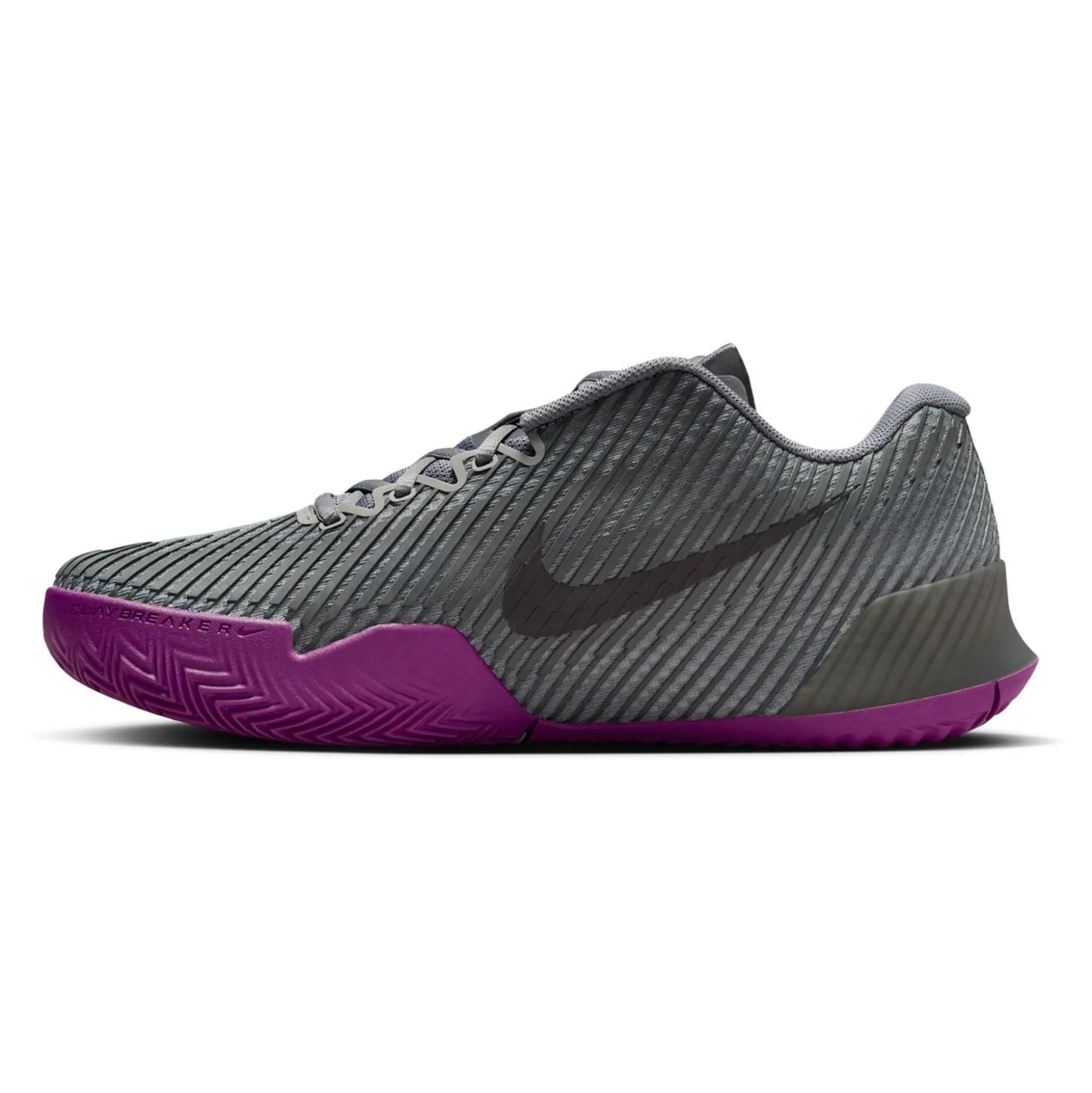 Cheap Air Zoom Vapor 11 Clay Court Shoe Men - Grey, Berry Clay Court Shoes