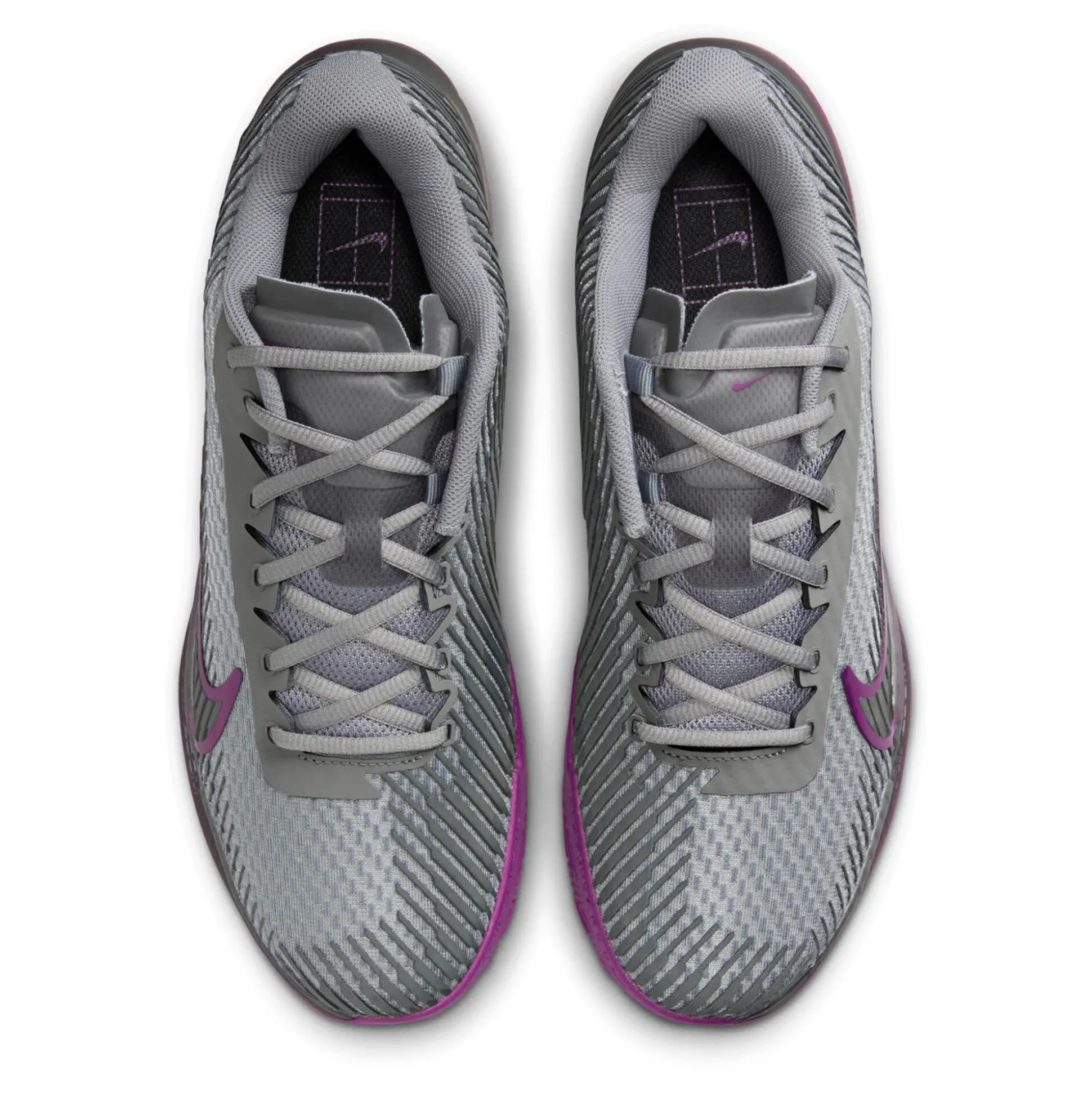 Cheap Air Zoom Vapor 11 Clay Court Shoe Men - Grey, Berry Clay Court Shoes