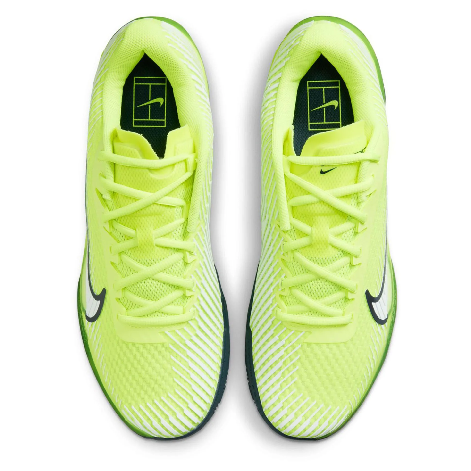 Clearance Air Zoom Vapor 11 Clay Court Shoe Men - Neon Yellow Clay Court Shoes