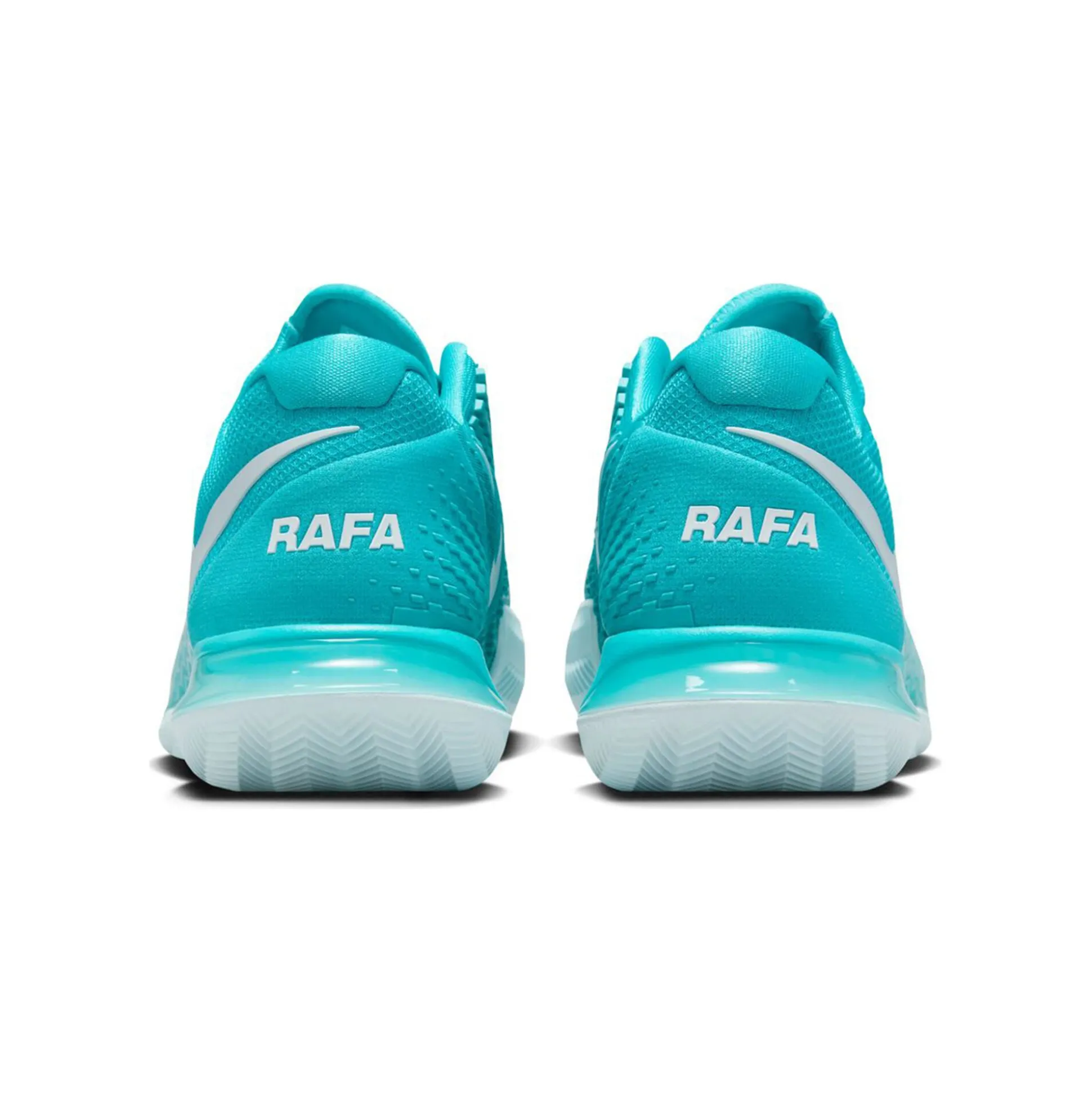 Cheap Air Zoom Vapor Cage 4 Rafa Clay Court Shoe Men - Turquoise, White Clay Court Shoes