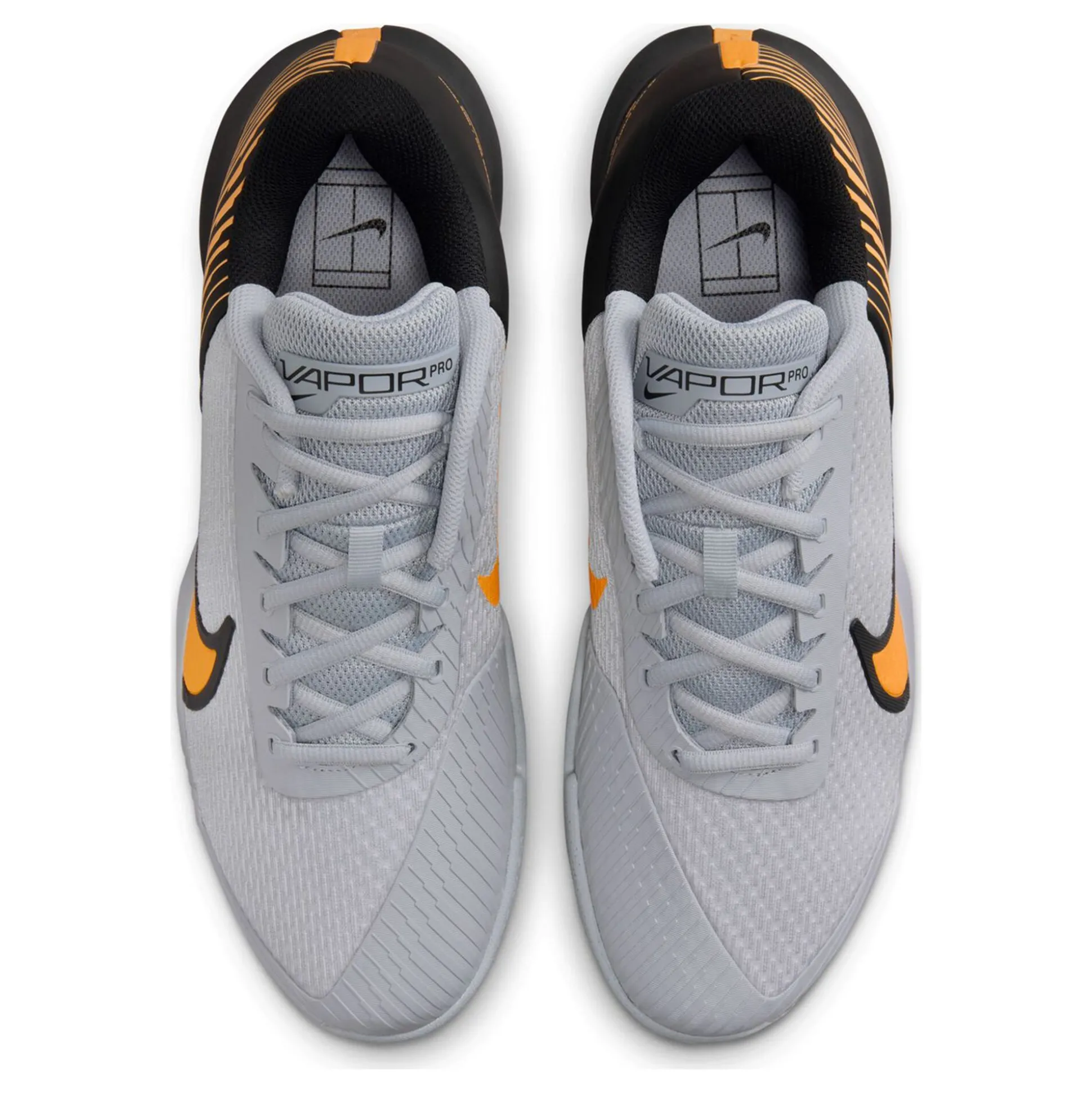 Cheap Air Zoom Vapor Pro 2 Clay Court Shoe Men - Grey, Orange Clay Court Shoes