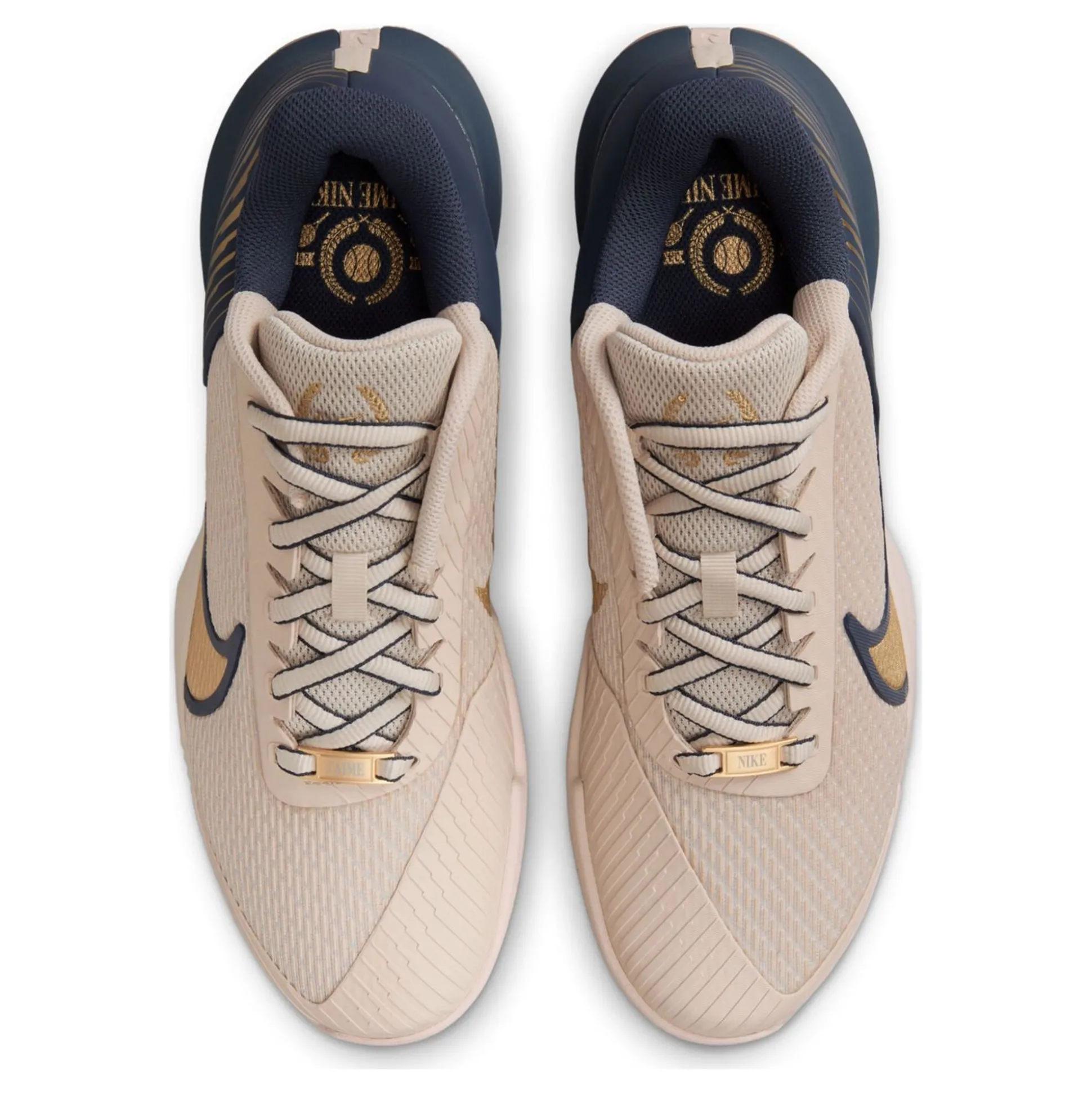 Cheap Air Zoom Vapor Pro 2 PRM Clay Court Shoe Men - Beige, Dark Blue Clay Court Shoes