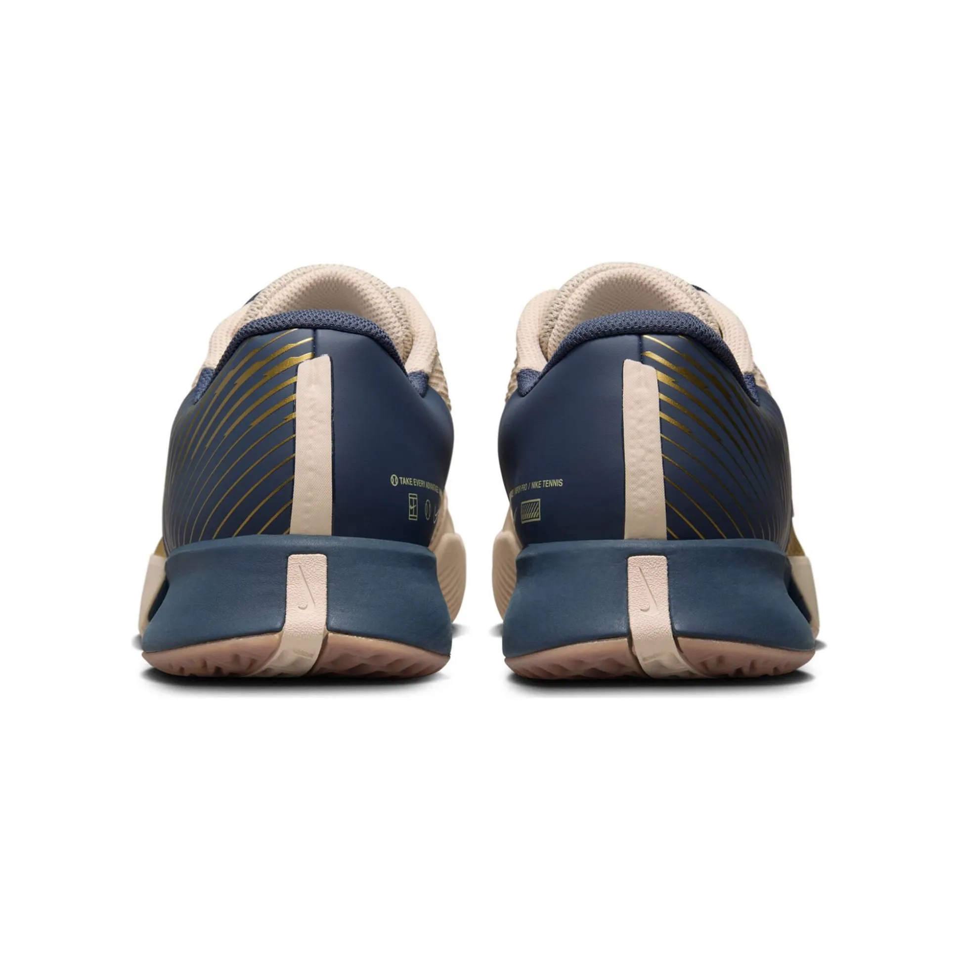 Cheap Air Zoom Vapor Pro 2 PRM Clay Court Shoe Men - Beige, Dark Blue Clay Court Shoes
