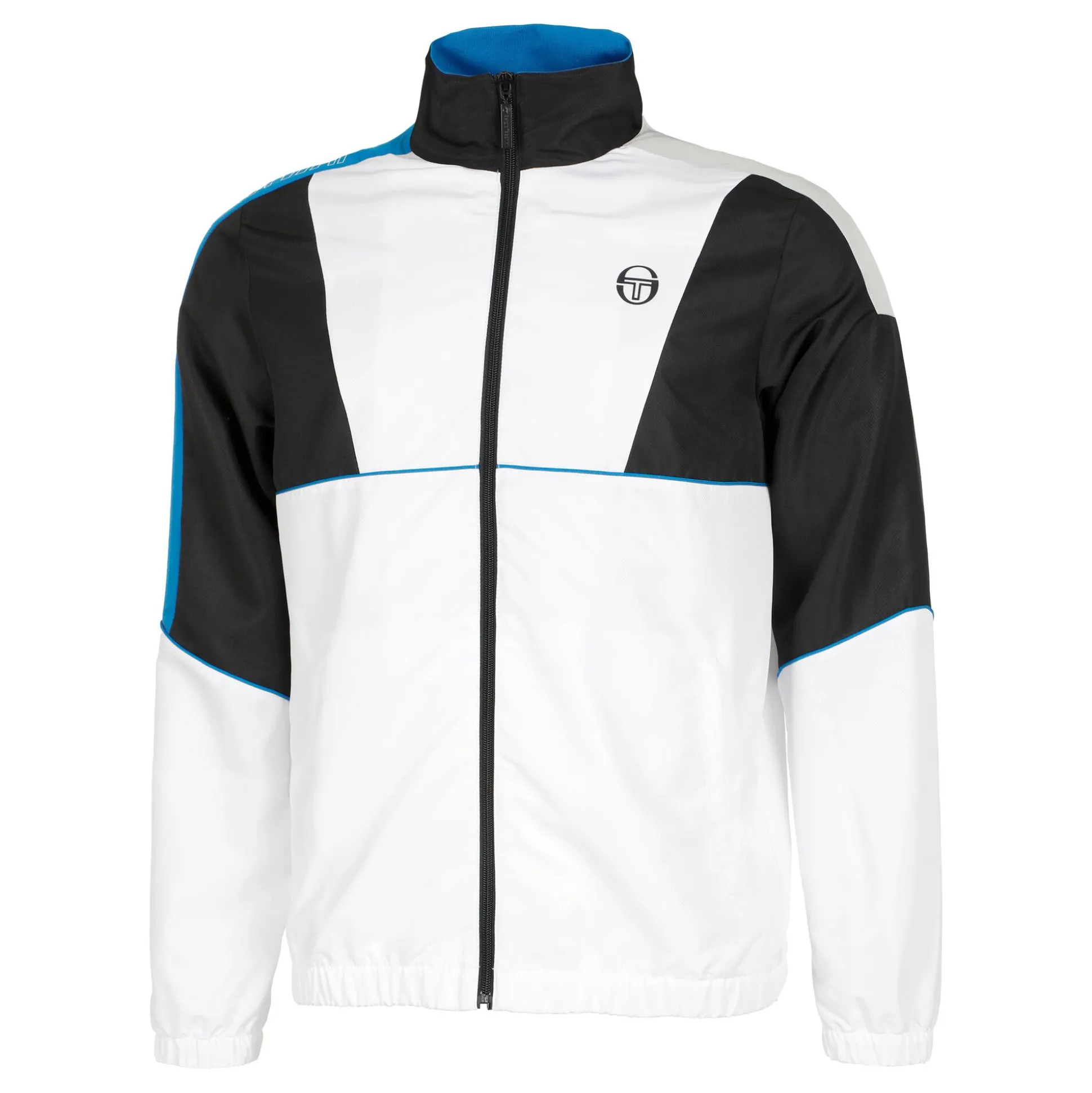 Hot Alettone Tracksuit Men - Dark Blue, White Tracksuits