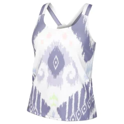 Clearance All In Ikat With Bra Tank Top Women - Tops