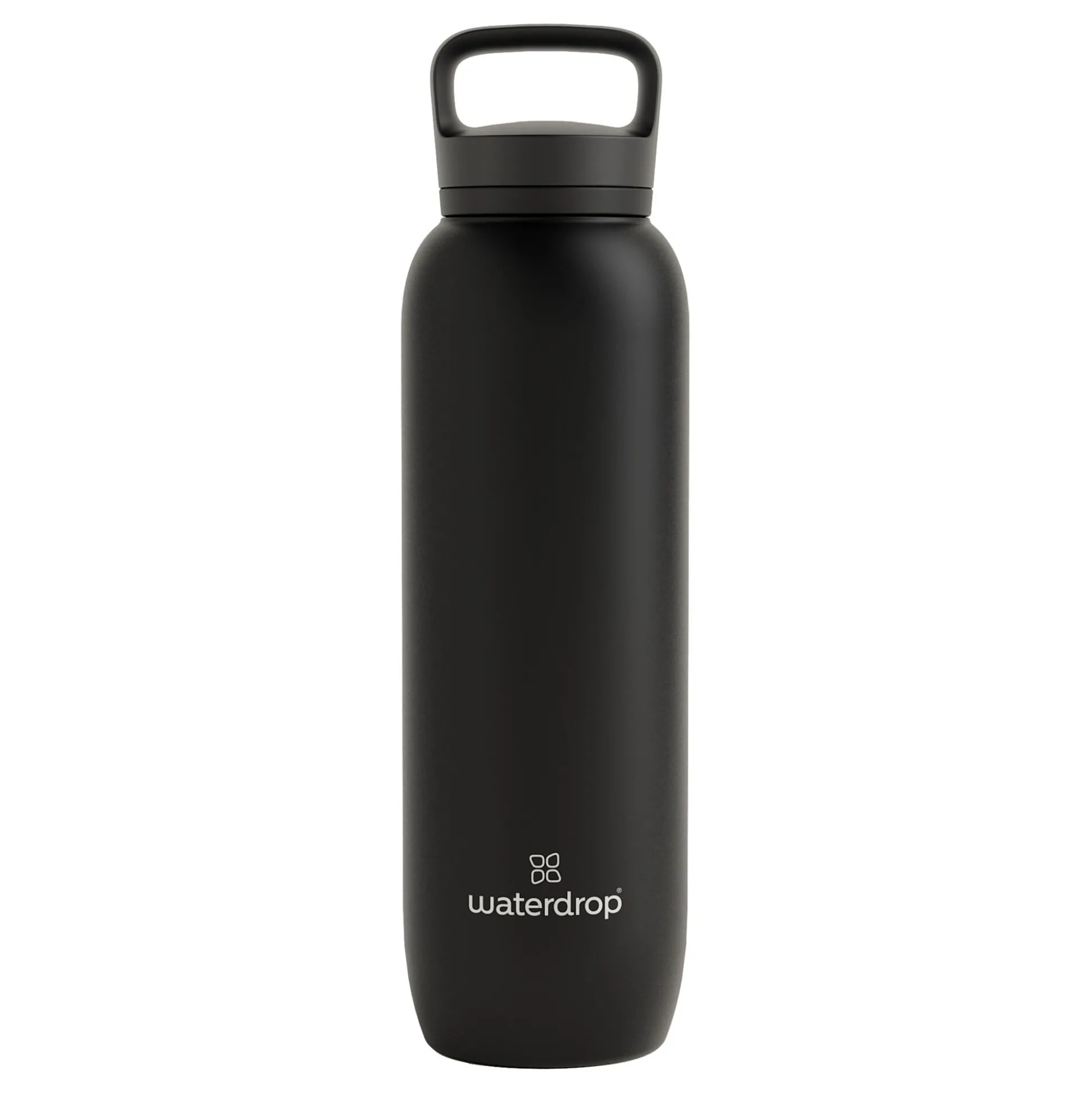 Fashion All-Purpose Thermo Bottle Schwarz 1L Water Bottle - Black Accessories