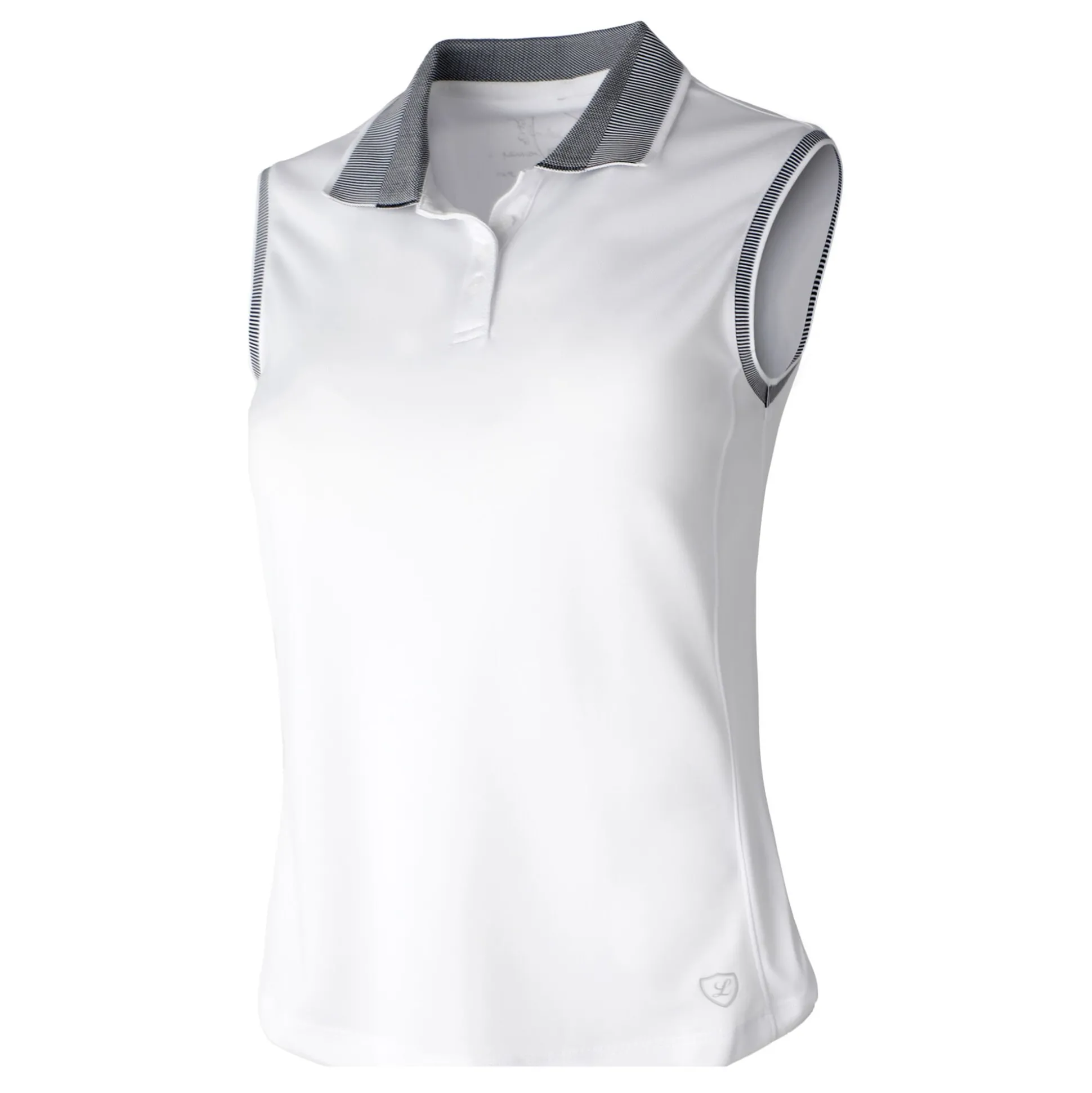Hot American Alva Polo Women - White, Grey Shirts