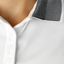 Hot American Alva Polo Women - White, Grey Shirts