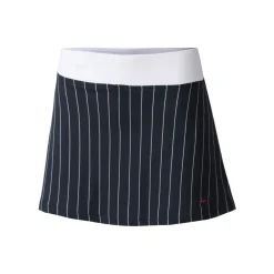 Fashion Anna Skirt Women - Dark Blue, White Skirts