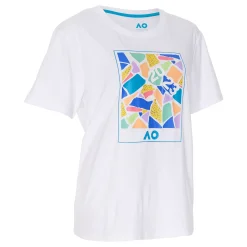 Hot AO Dated Mosaic T-Shirt Women - White, Multicoloured Shirts