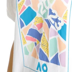 Hot AO Dated Mosaic T-Shirt Women - White, Multicoloured Shirts
