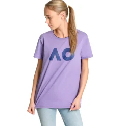 Clearance AO Stack Print Core Logo T-Shirt Women - Shirts