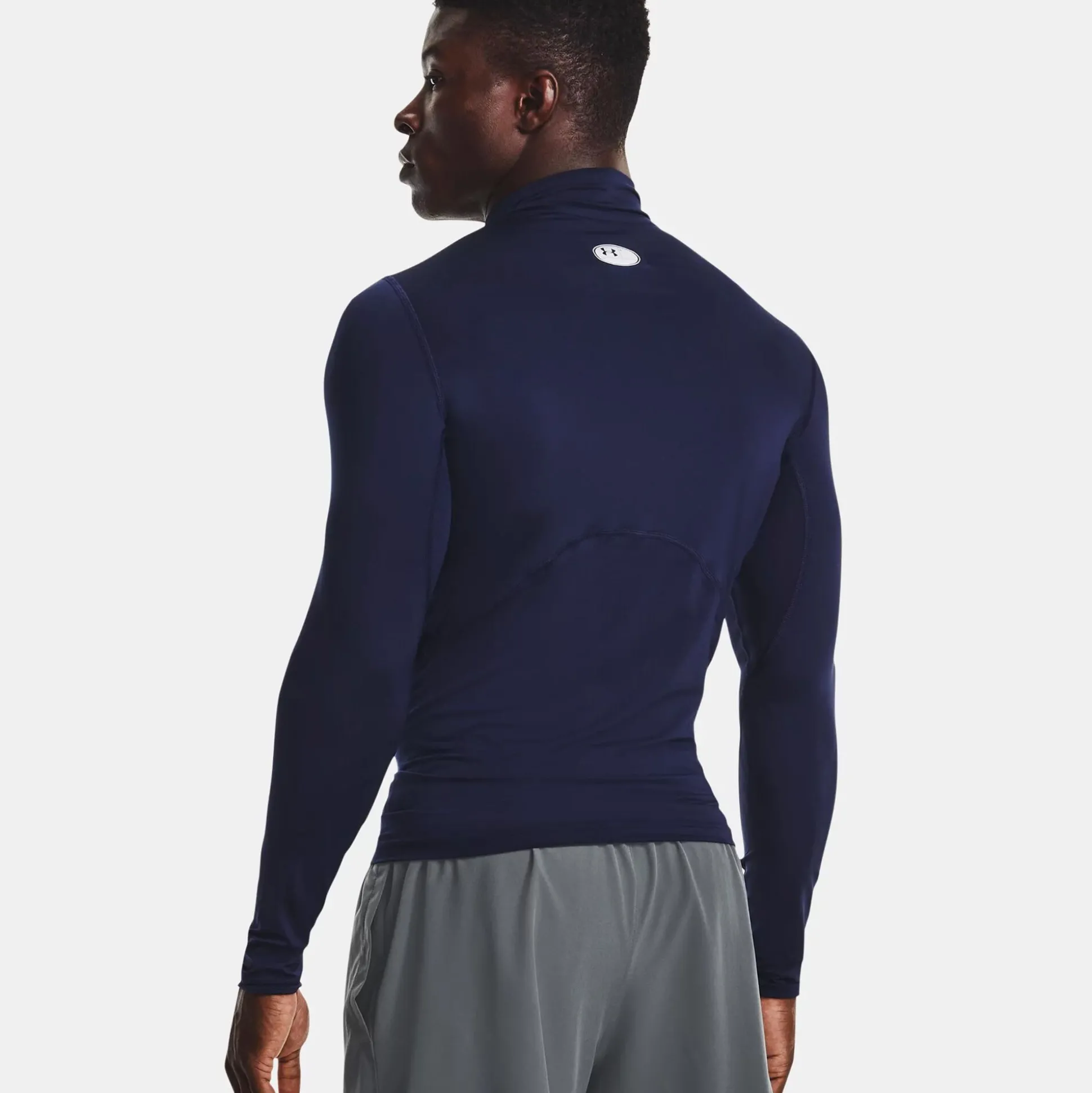 Cheap Armour Comp Mock Long Sleeve Men - Shirts|Tops