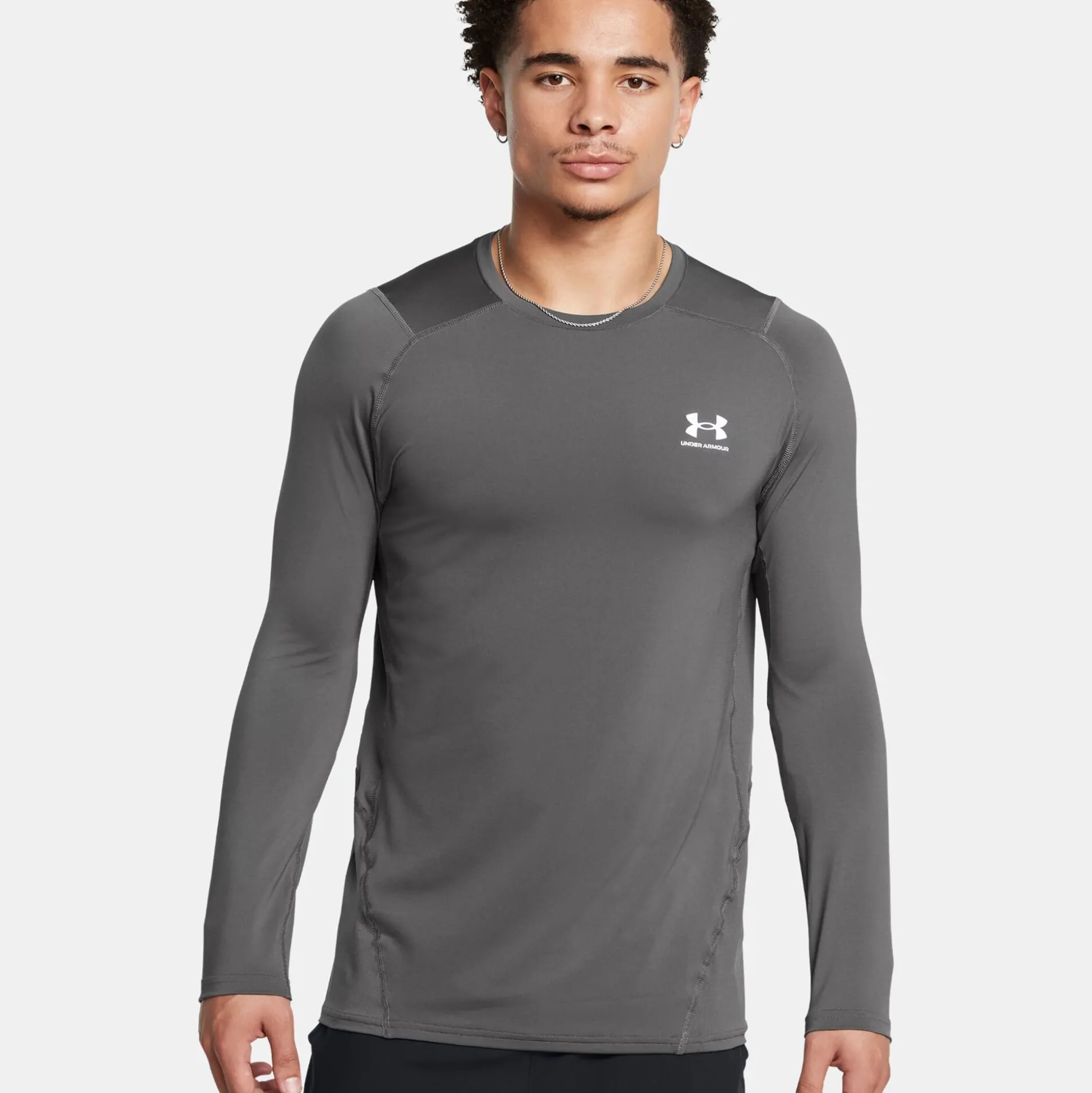 Cheap Armour Fitted Long Sleeve Men - Shirts