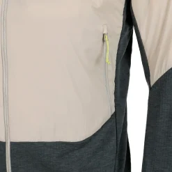 Shop Ascent Hybrid Insulated Running Jacket Men - Silver, Dark Grey Running Clothing