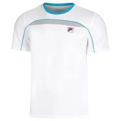 Fashion Asher T-Shirt Men - White, Silver Shirts