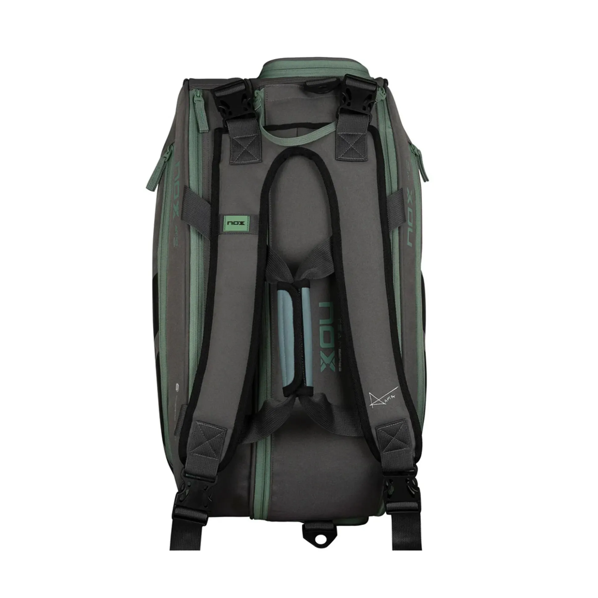 Cheap AT10 Team Padel Racket Bag - Grey, Black Bags