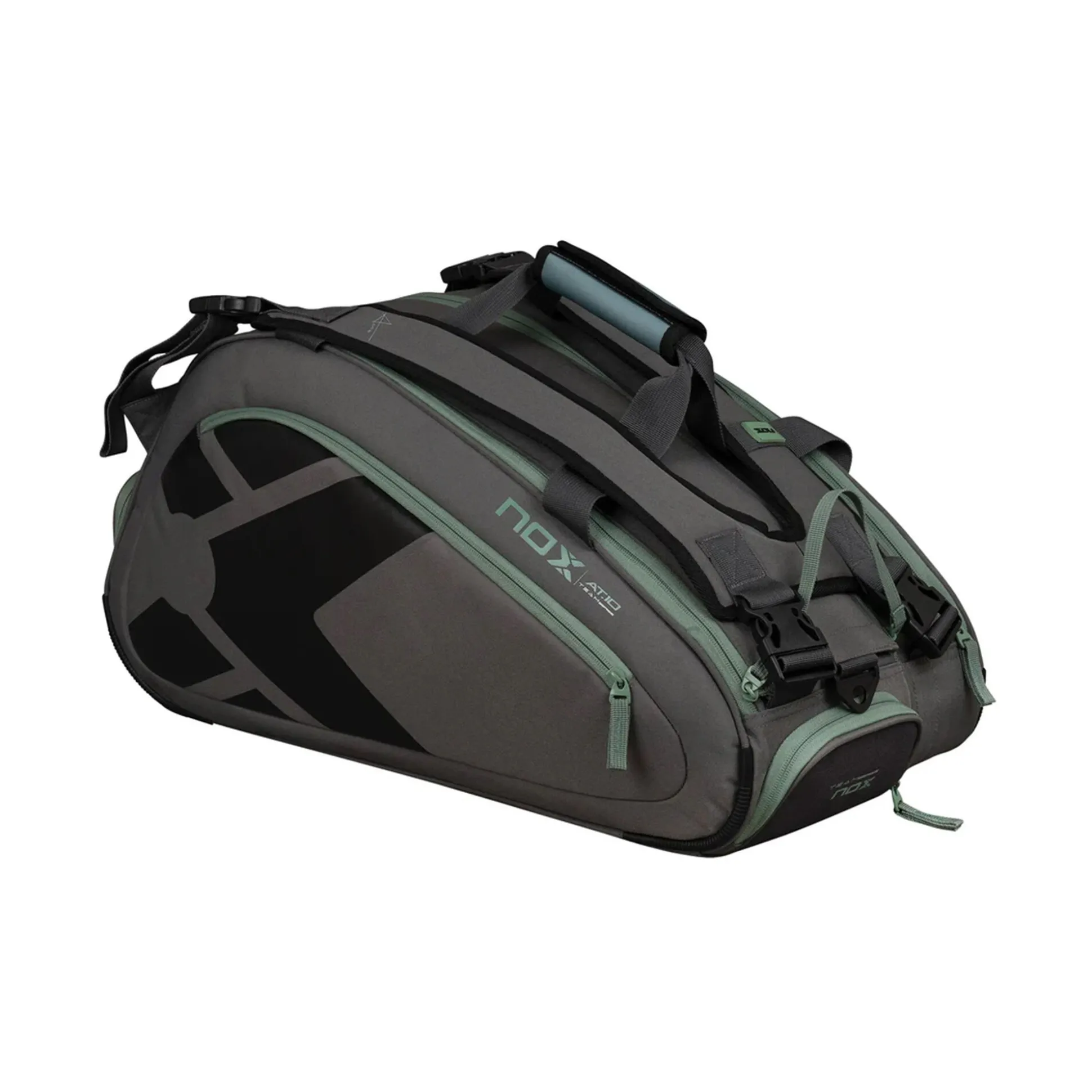 Cheap AT10 Team Padel Racket Bag - Grey, Black Bags
