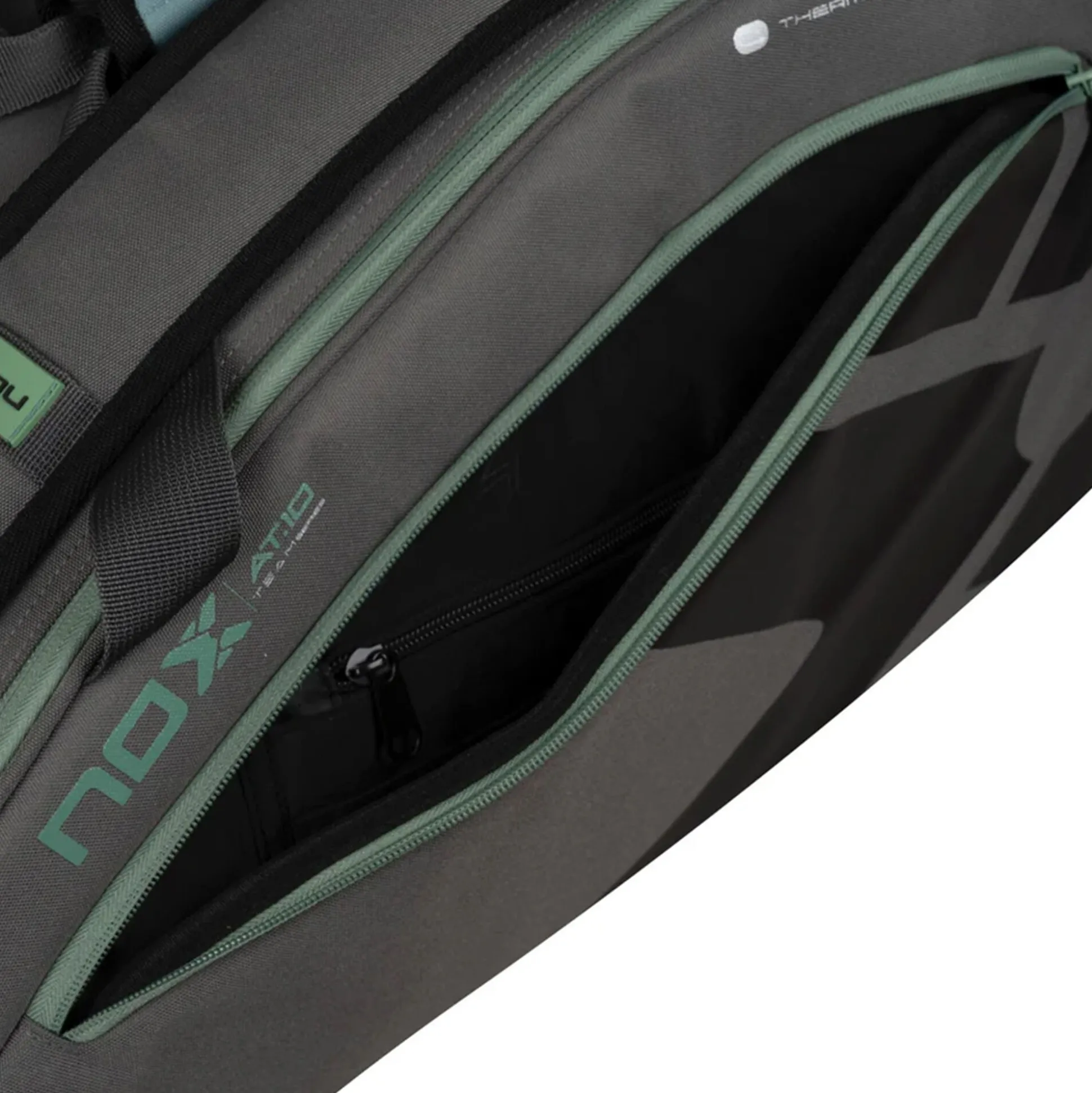 Cheap AT10 Team Padel Racket Bag - Grey, Black Bags