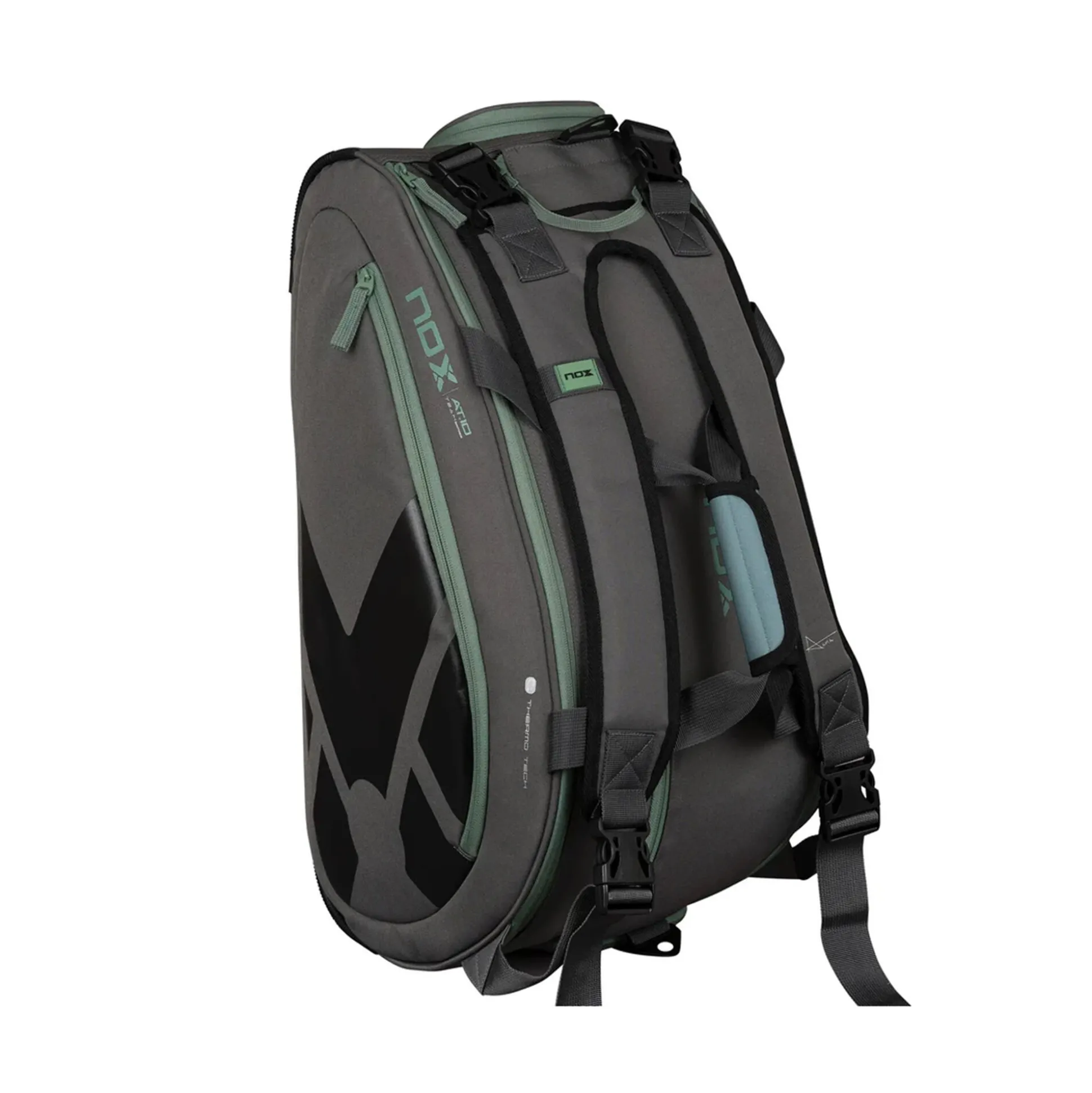 Cheap AT10 Team Padel Racket Bag - Grey, Black Bags