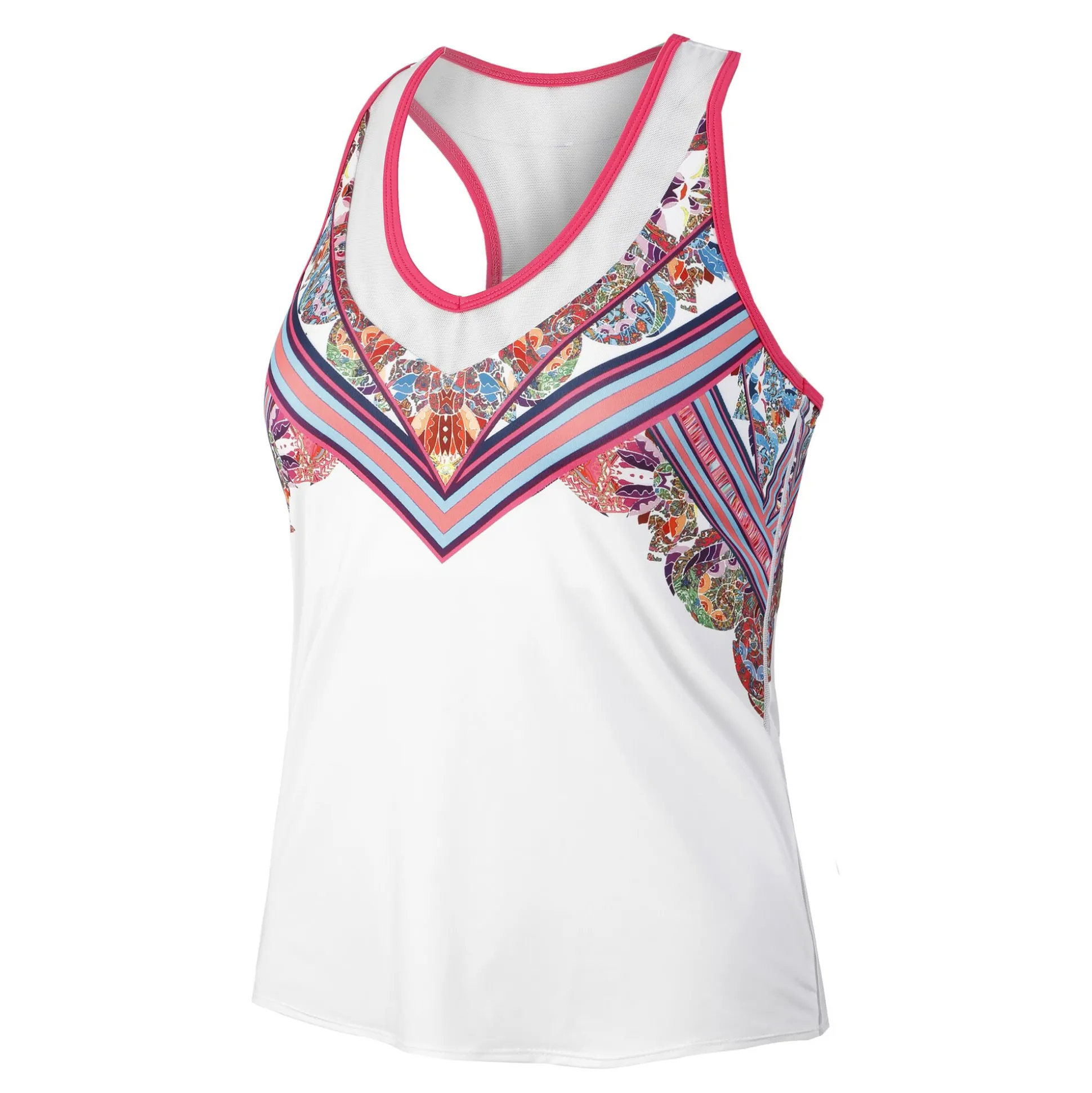 Discount Athens Tank Top Women - White, Multicoloured Tops