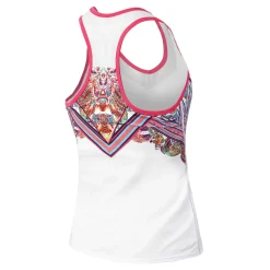 Discount Athens Tank Top Women - White, Multicoloured Tops