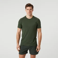 Store Athletic T-Shirt Men - Dark Green Shirts