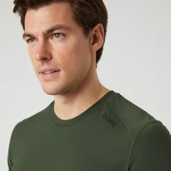 Store Athletic T-Shirt Men - Dark Green Shirts