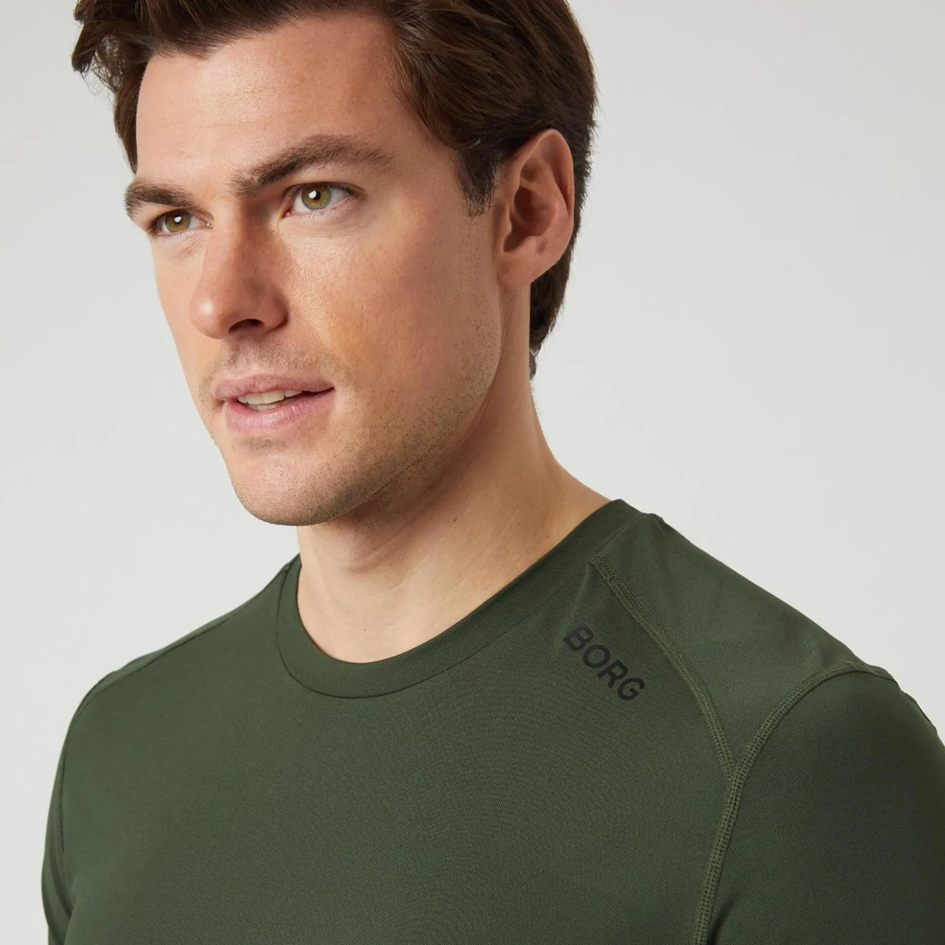 Store Athletic T-Shirt Men - Dark Green Shirts