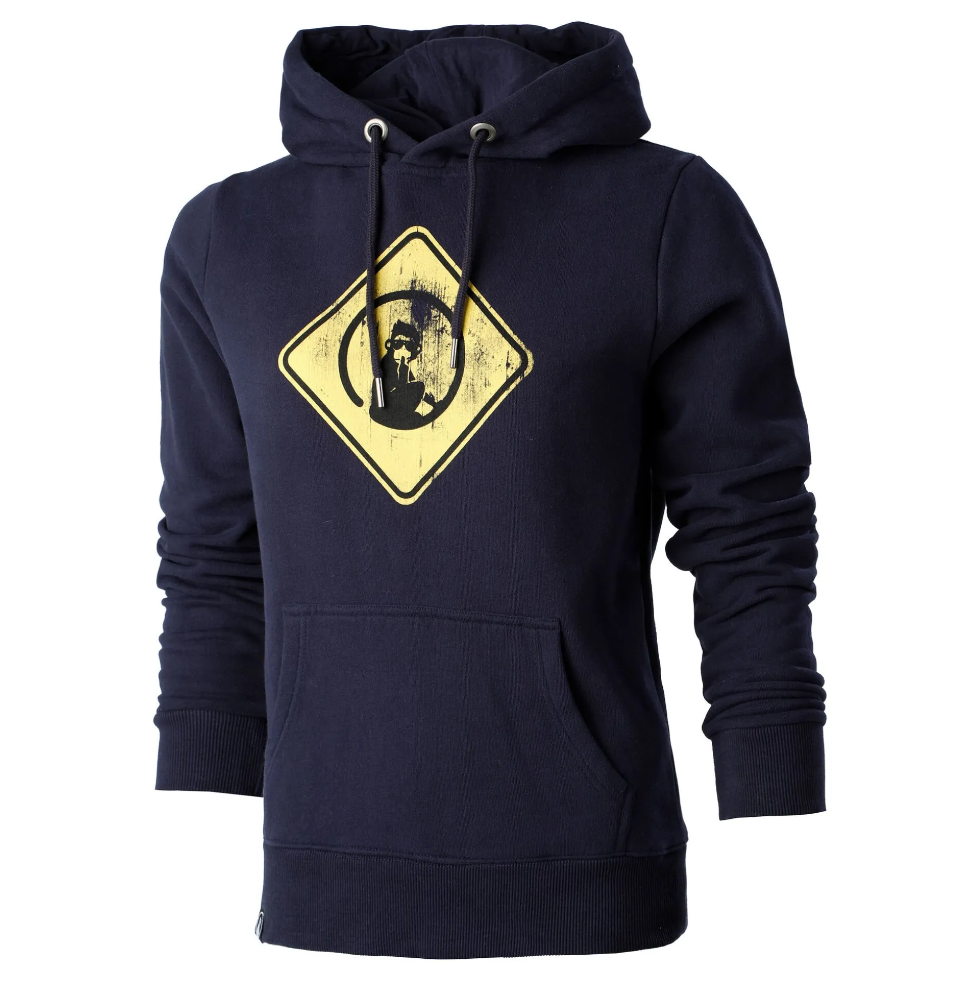Cheap Australia Road Sign Hoody Women - Dark Blue, Yellow Hoodies & Sweaters