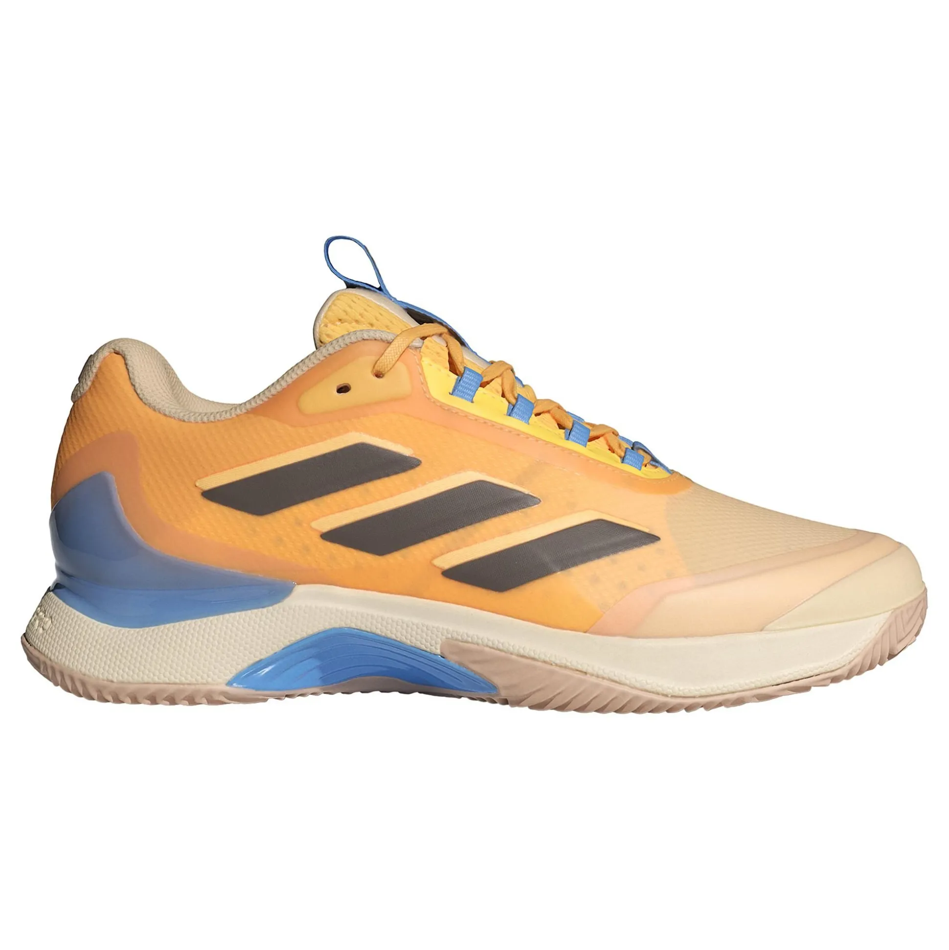 Best Sale Avacourt 2 Clay Court Shoe Women - Caramel, Light Blue Clay Court Shoes