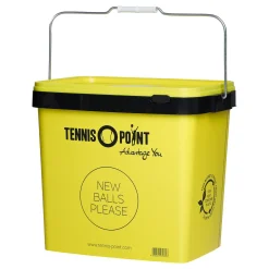 Discount Ball Bucket With Cover, Square - Yellow Coaching Equipment