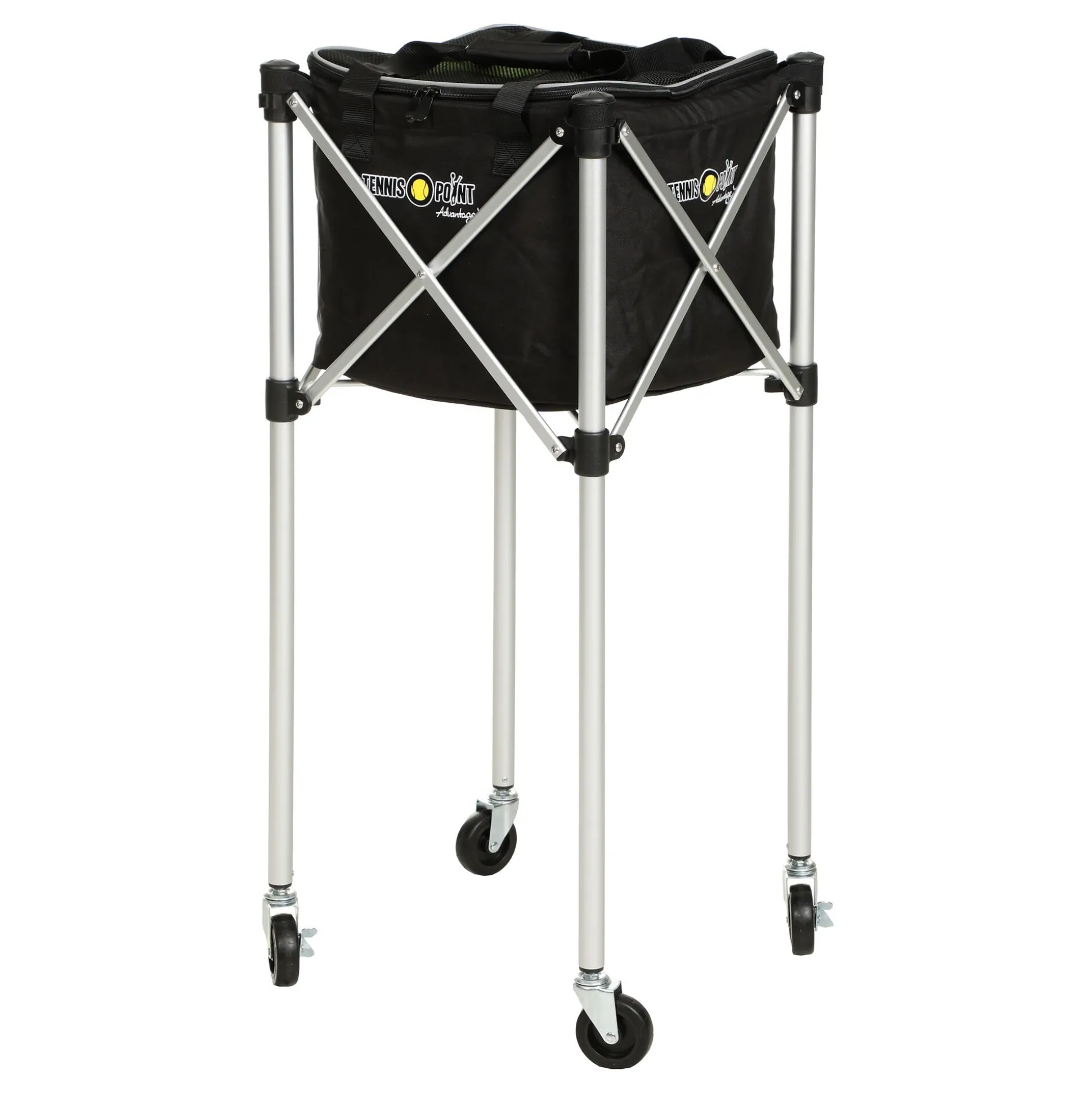 New Ball Cart Plus Bag - Black Coaching Equipment