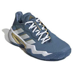 Cheap Barricade Clay Court Shoe Women - Blue, Gold Clay Court Shoes