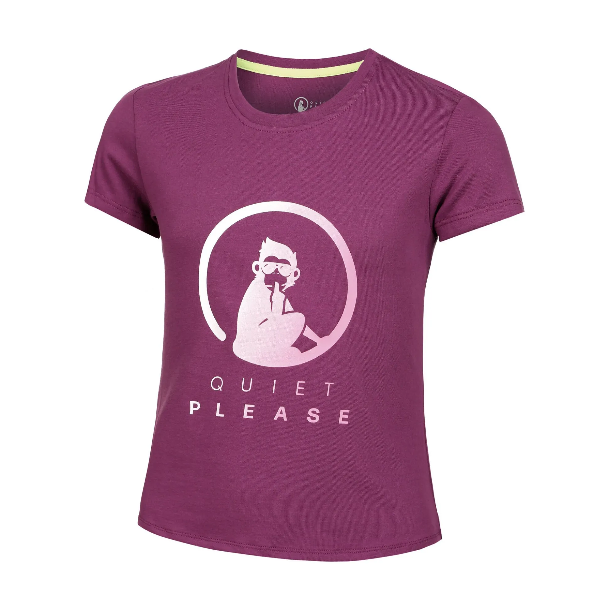 Hot Baseline Logo T-Shirt Girls - Berry, Pink Shirts