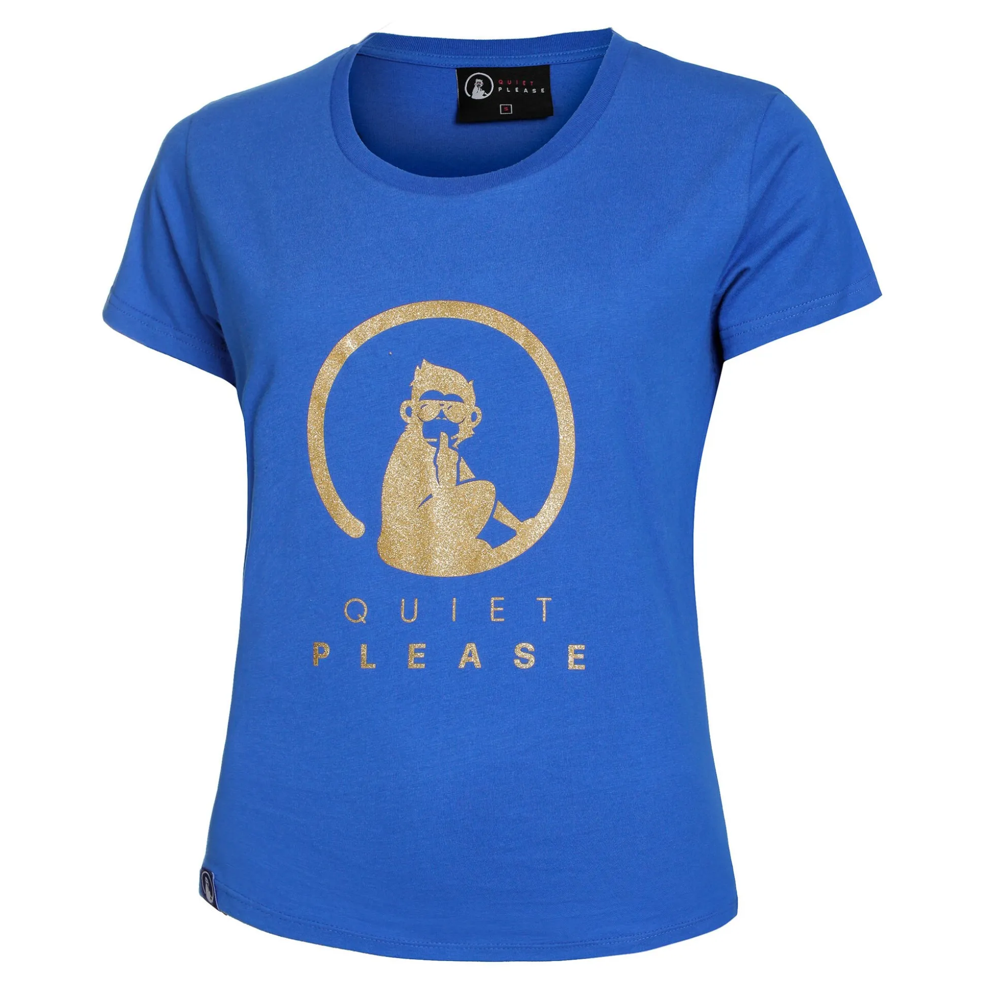 Outlet Baseline Logo T-Shirt Women - Blue, Gold Shirts
