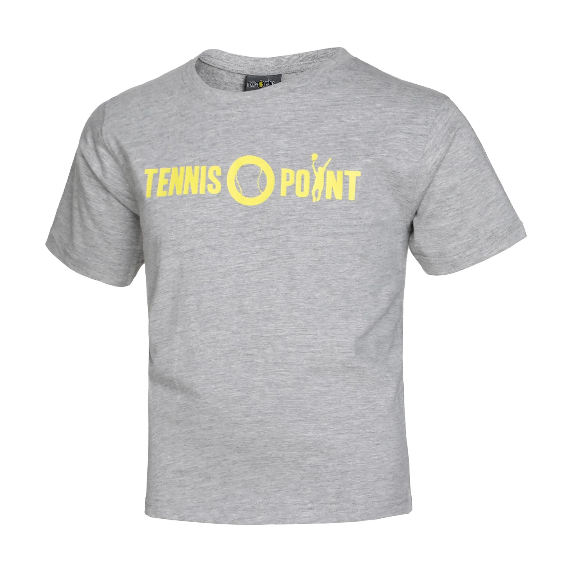 Hot Basic Cotton T-Shirt Kids - Lightgrey, Yellow Shirts